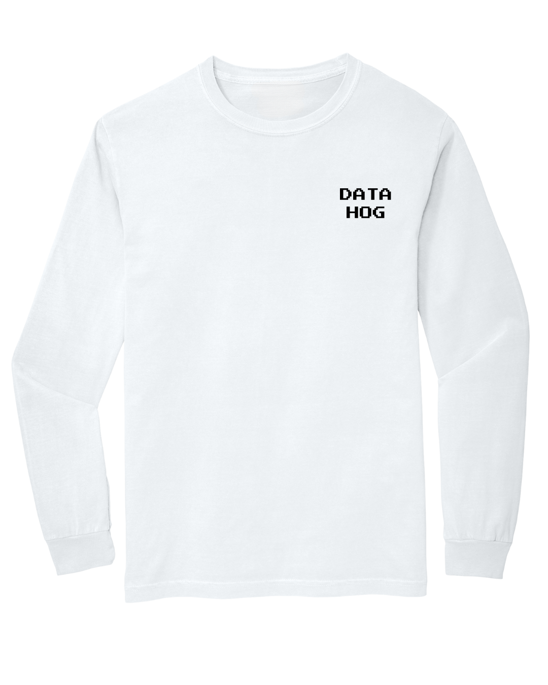 Data Hog Heavyweight Long Sleeve Tee