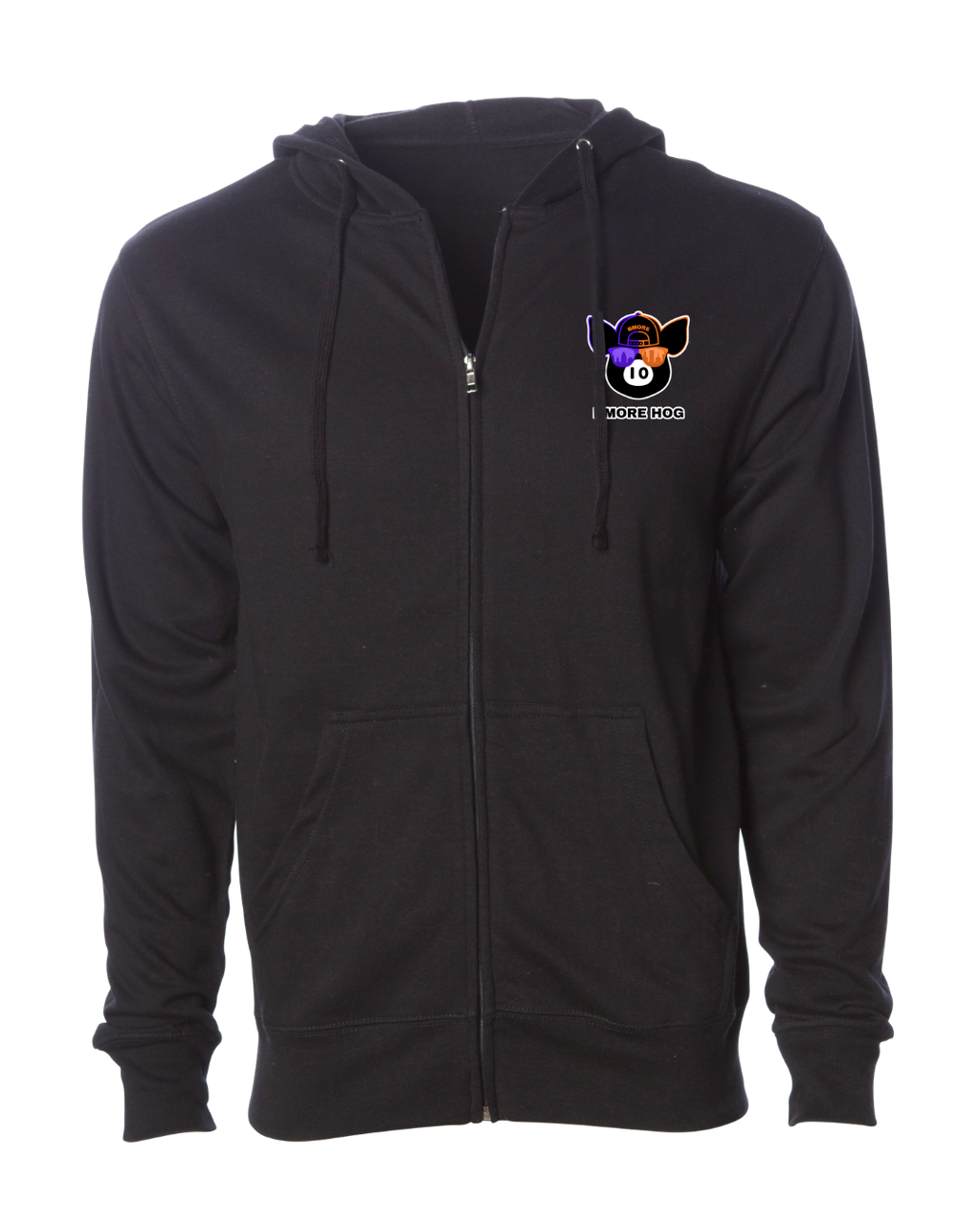 Bmore Hog Midweight Zip Hoodie