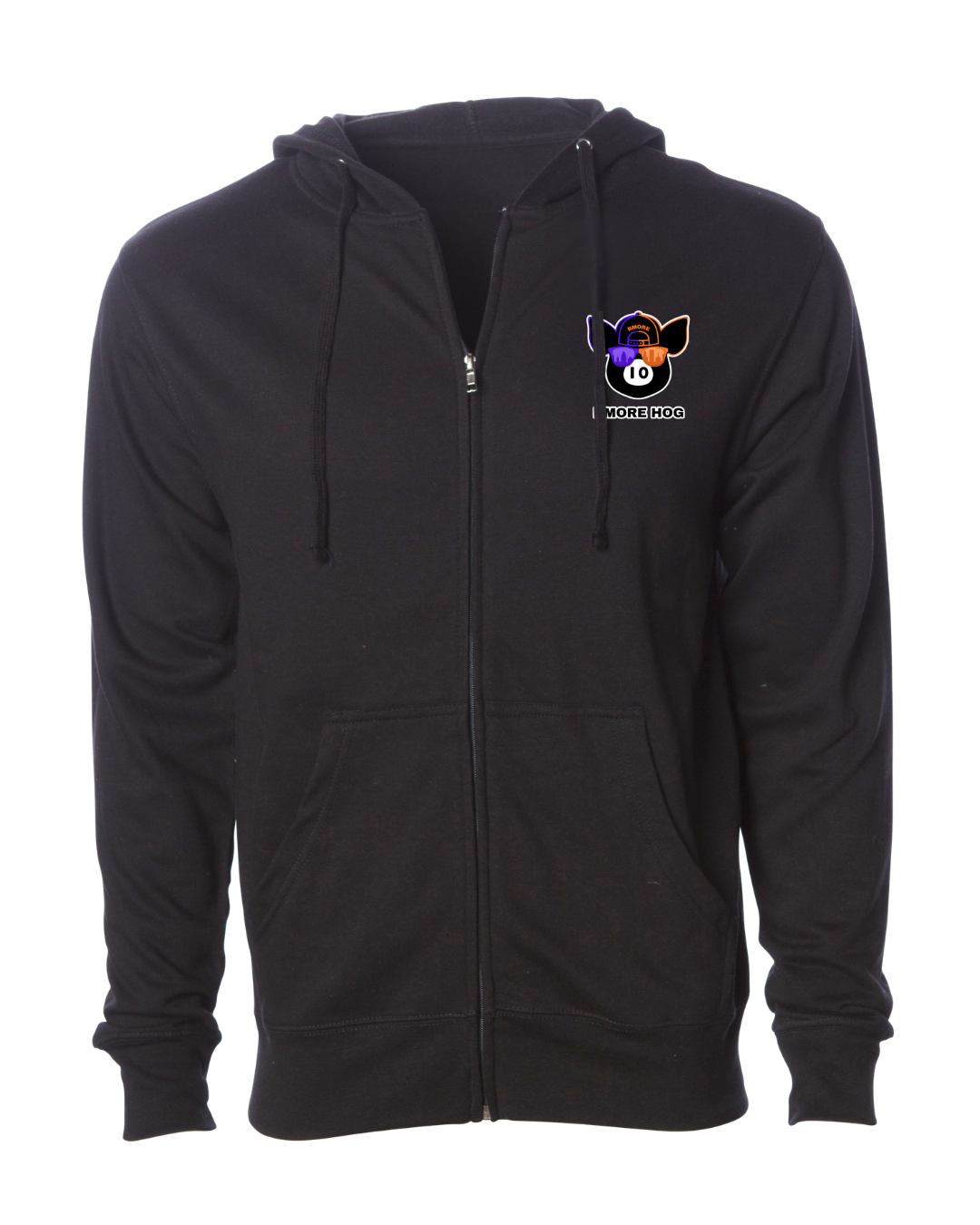 Bmore Hog Midweight Zip Hoodie