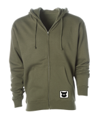 Book Hog Heavyweight Zip Hoodie