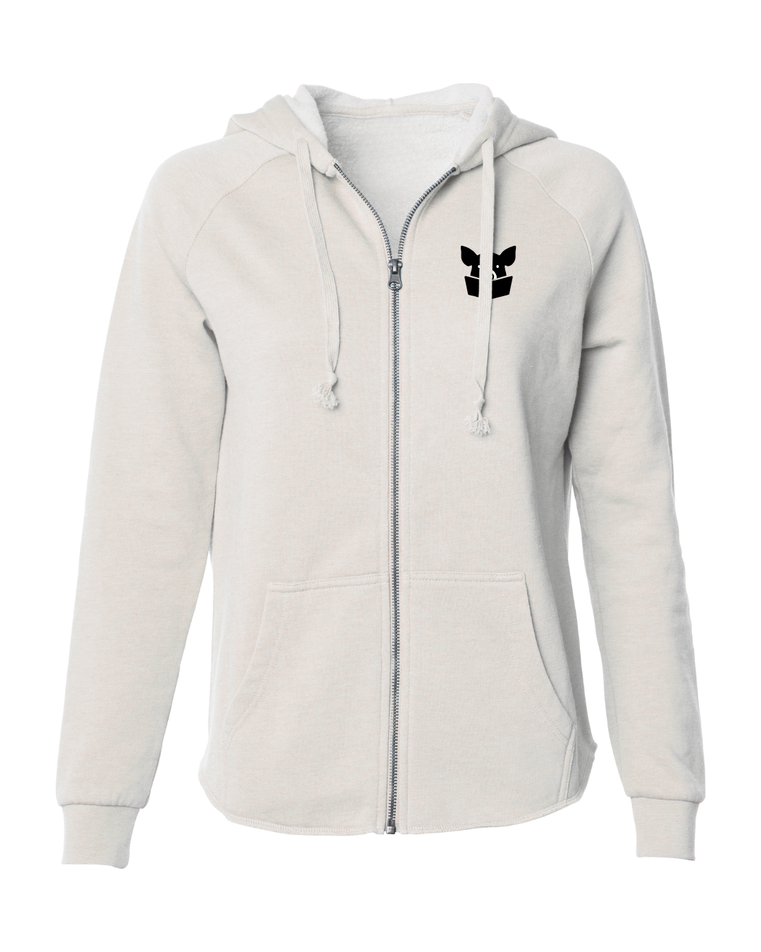 Book Hog Women's Coastal Lightweight Zip Hoodie