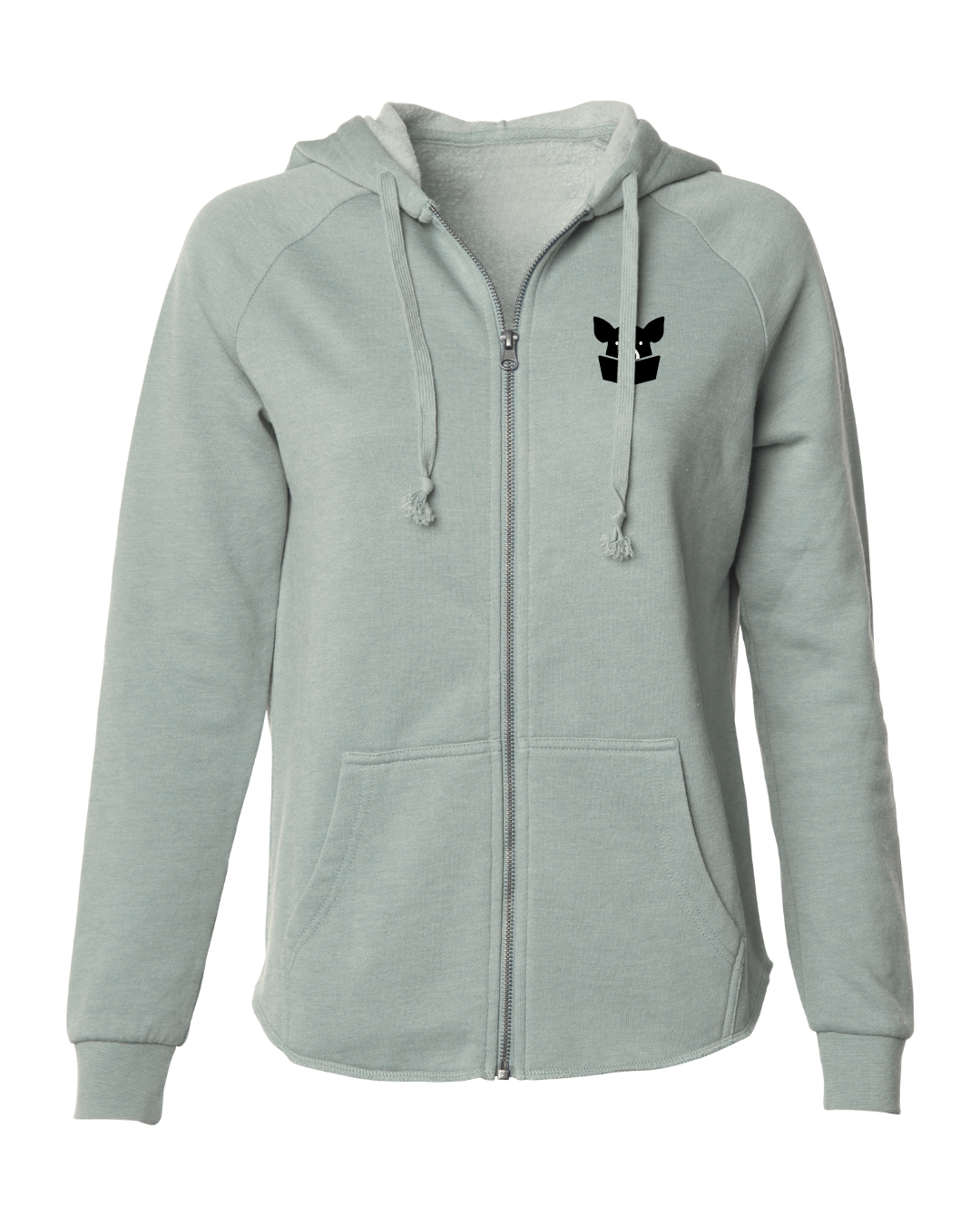 Book Hog Women's Coastal Lightweight Zip Hoodie