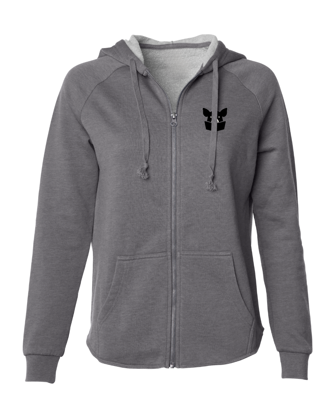 Book Hog Women's Coastal Lightweight Zip Hoodie