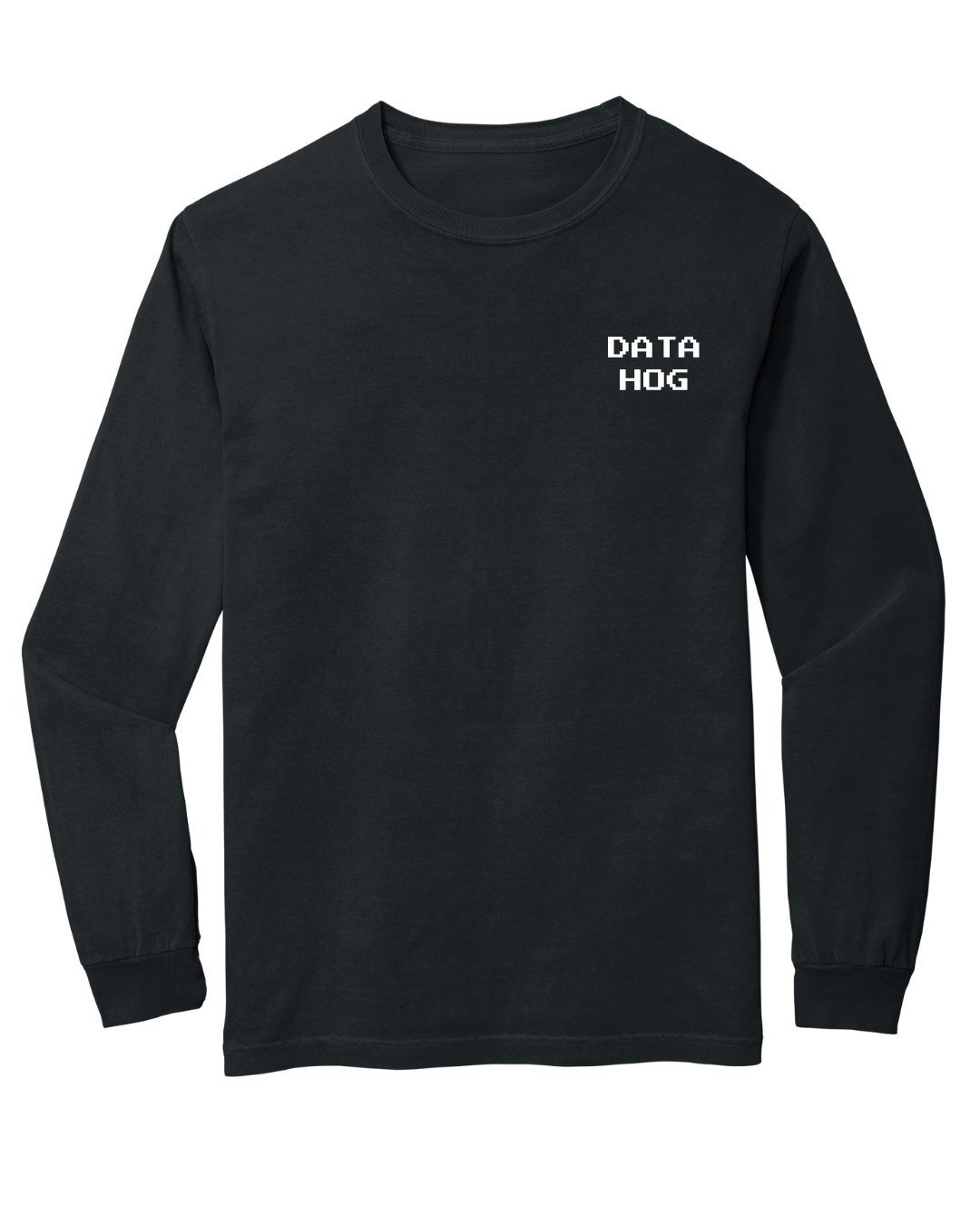 Data Hog Heavyweight Long Sleeve Tee